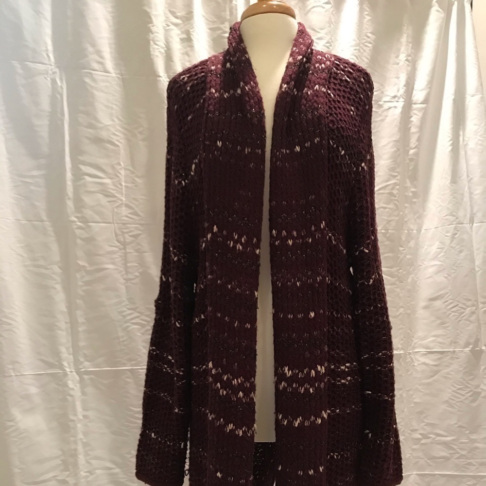 Knit Long Cardigan